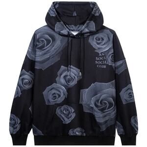 Anti Social Social Club “Petal To The Floor” Hoodie Black Size M